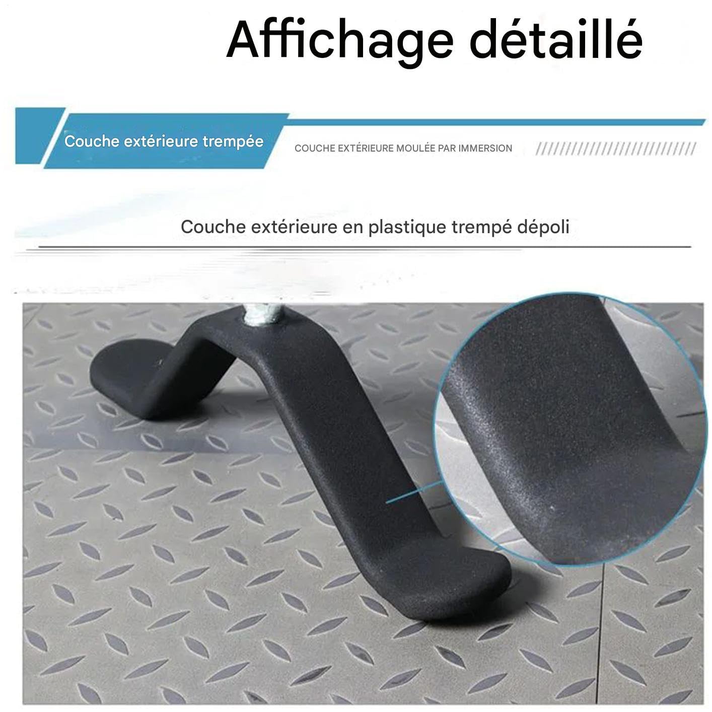 Barra per Allenamento Tricipiti Pulldown Antiscivolo Multifunzione Robusto | Attrezzatura per Esercizi di Per Palestra Outdoor Allenamento Fitness Sport Potenziamento Muscolare E Del
