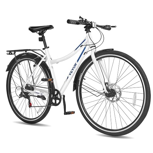 VEVOR Hybrid Bike Lightweight Aluminum Frame Hybrid product photo (Hybrid & Commuter Bikes) — ScooterReviewPro review
