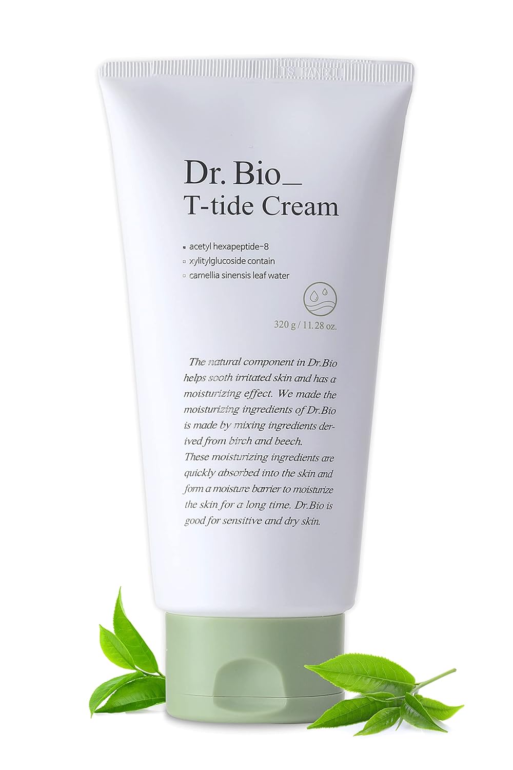 Dr.Bio T-tide Cream, Long-Lasting Hydration for 100 Hours, Relief from Dry, Itchy Skin with Shea Butter, Probiotics & Cica, Vegan & Organic, Fragrance-Free, Korean Skincare, hypoallergenic