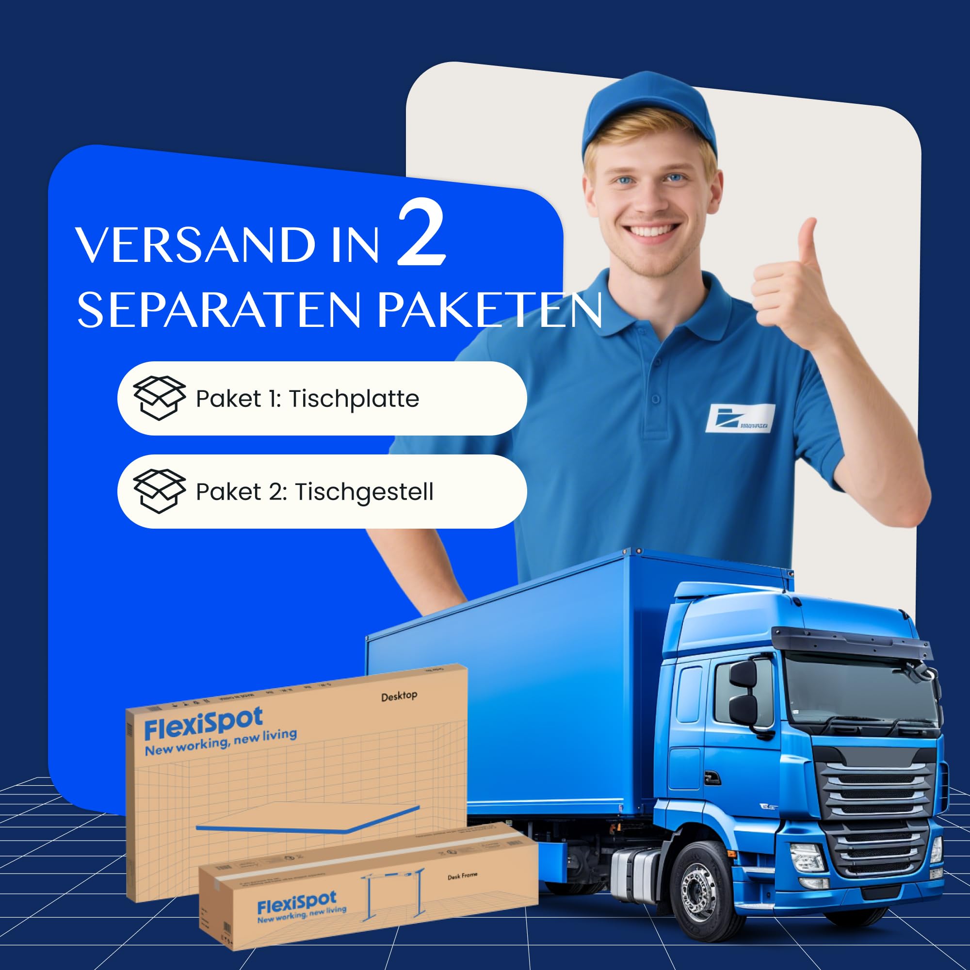 FLEXISPOT Höhenverstellbarer Schreibtisch elektrisch, Doppelmotor 160x80 cm | 25 mm einteilige Tischplatte, Kabelmanagement&Memory-Funktion, ergonomischer Büro-&Computertisch, elektrisch höhenverstellbar