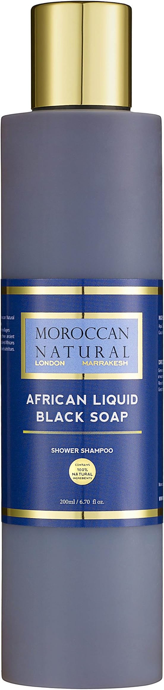 African Liquid Black Soap by Moroccan Natural