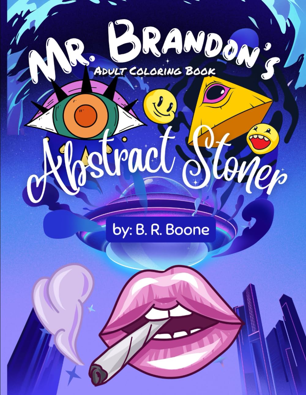 Mr. Brandon's "Abstract Stoner" Coloring Book