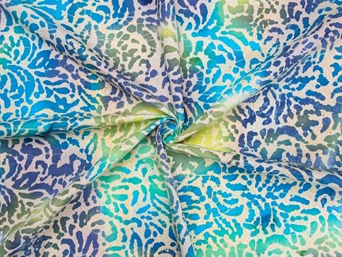 Minerva Sand Cotton Batik Fabric for Dressmaking & Quilting - 110cm Wide - per metre