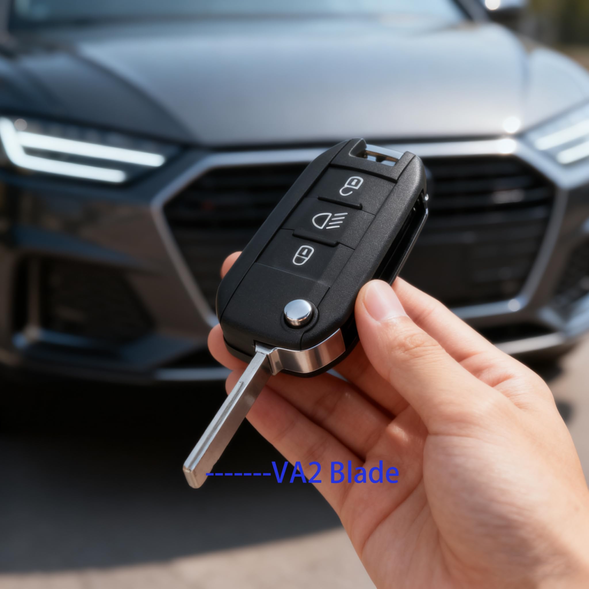 Clé telecommande vierge VA2 Peugeot 208 2008 308 3008 508 5008 2017