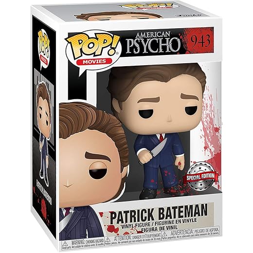 En Oferta Funko Pop! Movies American Psyco Patrick Bateman In Suit With Knife Exclusive