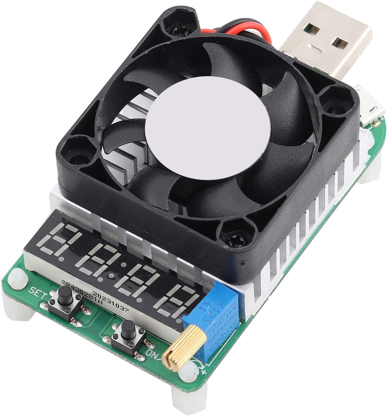 USB Electronic Load Discharge Tester High Performance Intelligent Battery Test Device Adjustable Resistor Voltage Current Meter for Charger Power Supply Device Manufacturers