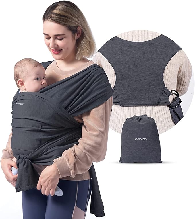 Momcozy Baby Wrap Carrier Slings, Infant Carrier Slings for Newborn up
