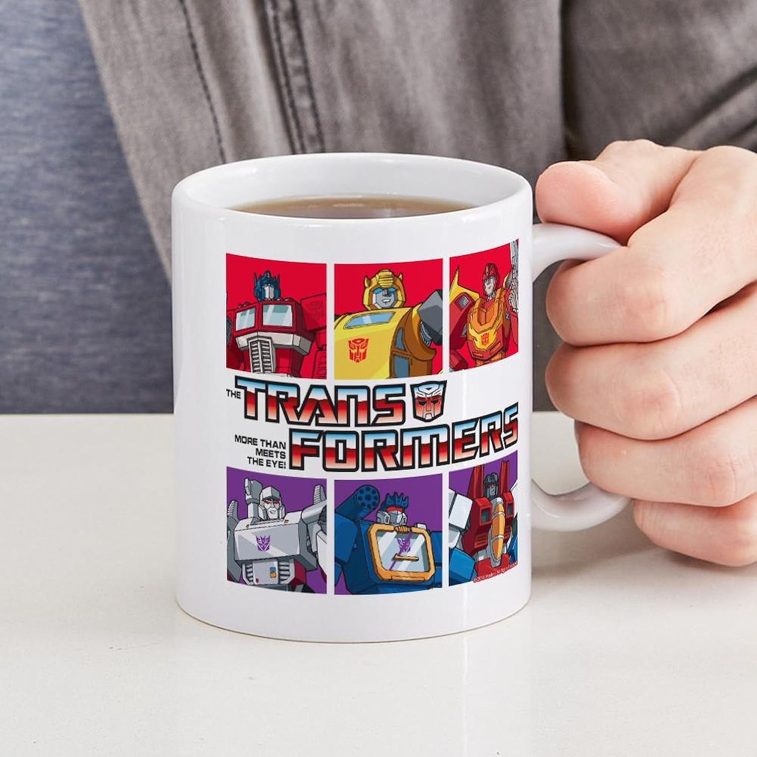 CafePress Transformers Autobots Decepticons Mugs 11 oz (325 ml) Ceramic Coffee Mug