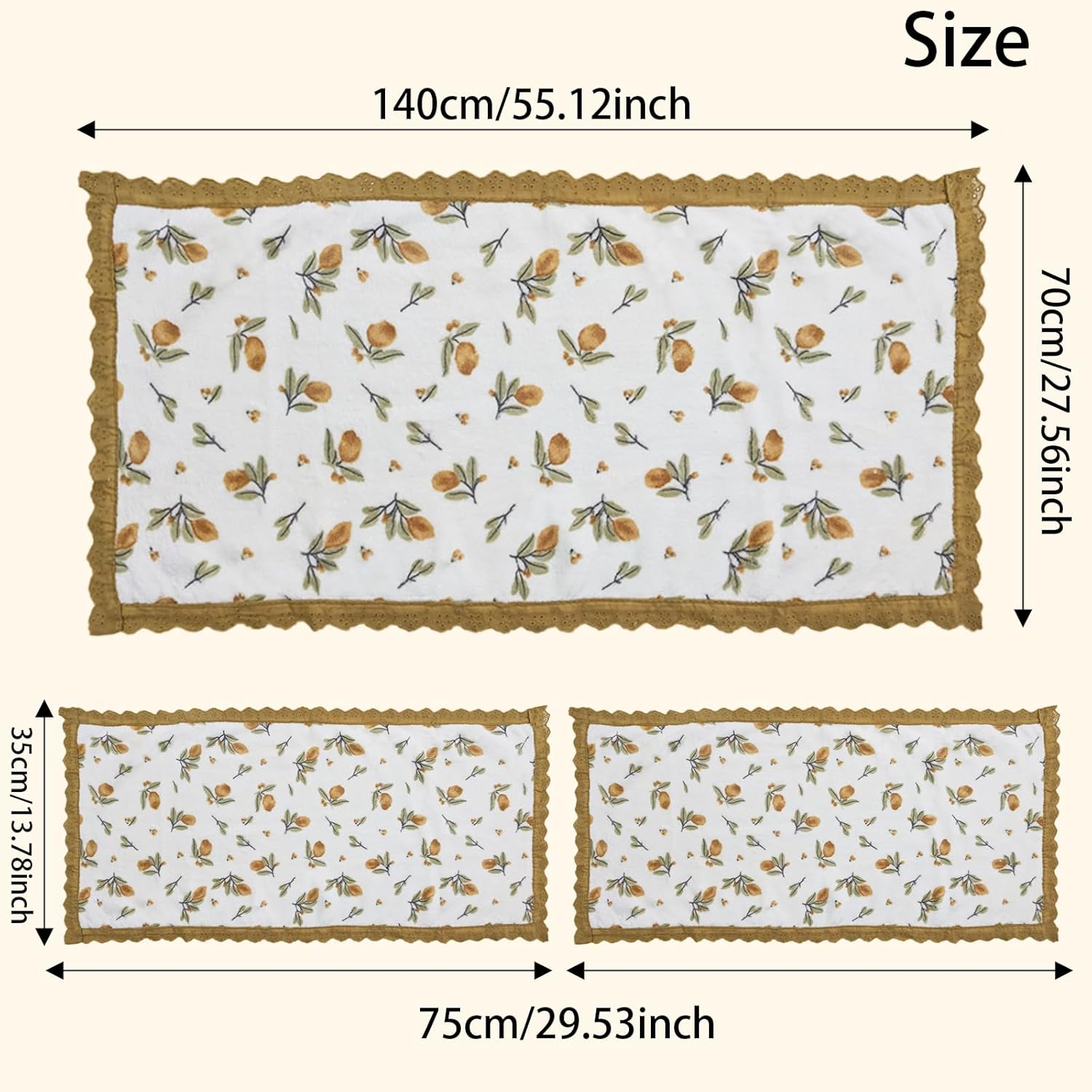 ABREEZE Floral Bath Towel Set,3 pcs,Coral Velvet Soft Absorbent Towels for Valentine's Day (1 Bath Towel,2 Hand Towels) - Image 5