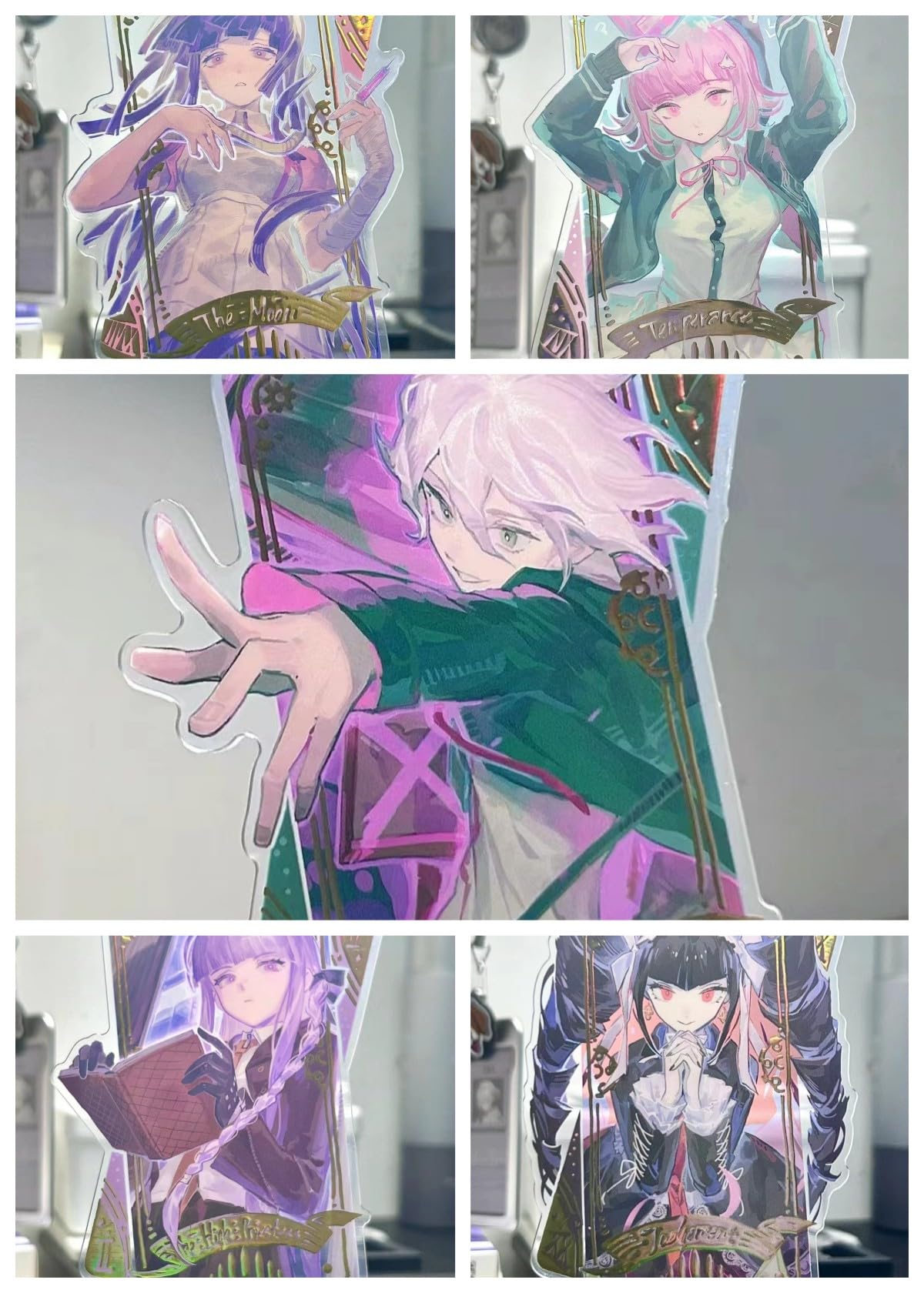 Amazon.co.jp: ダンガンロンパ アクリルスタンド 狛枝凪斗 七海千秋 霧 