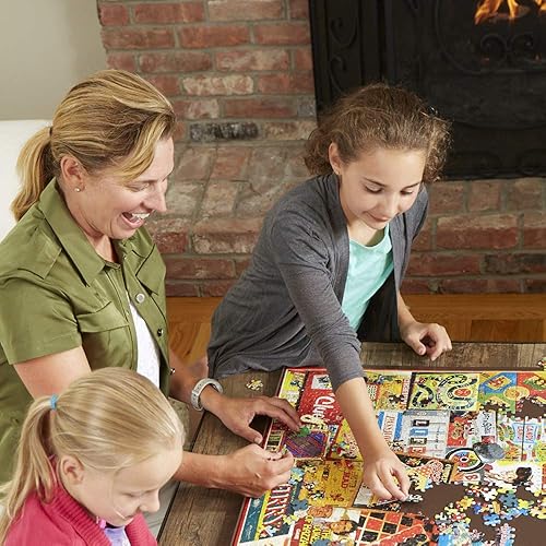 Miniatura 4 de White Mountain Puzzles Murder in Little Piddling - 1000 Piece Jigsaw Puzzle and Murder Mystery