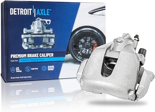 Miniatura 69 de Detroit Axle - Pinza de freno delantera derecha con soporte de repuesto para Chevrolet Equinox Captiva Sport Pontiac Torrent Saturn Vue Suzuki XL-7