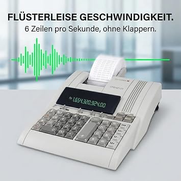 Olympia CPD 3212 T Desktop Printing Calculator Printing Functionality