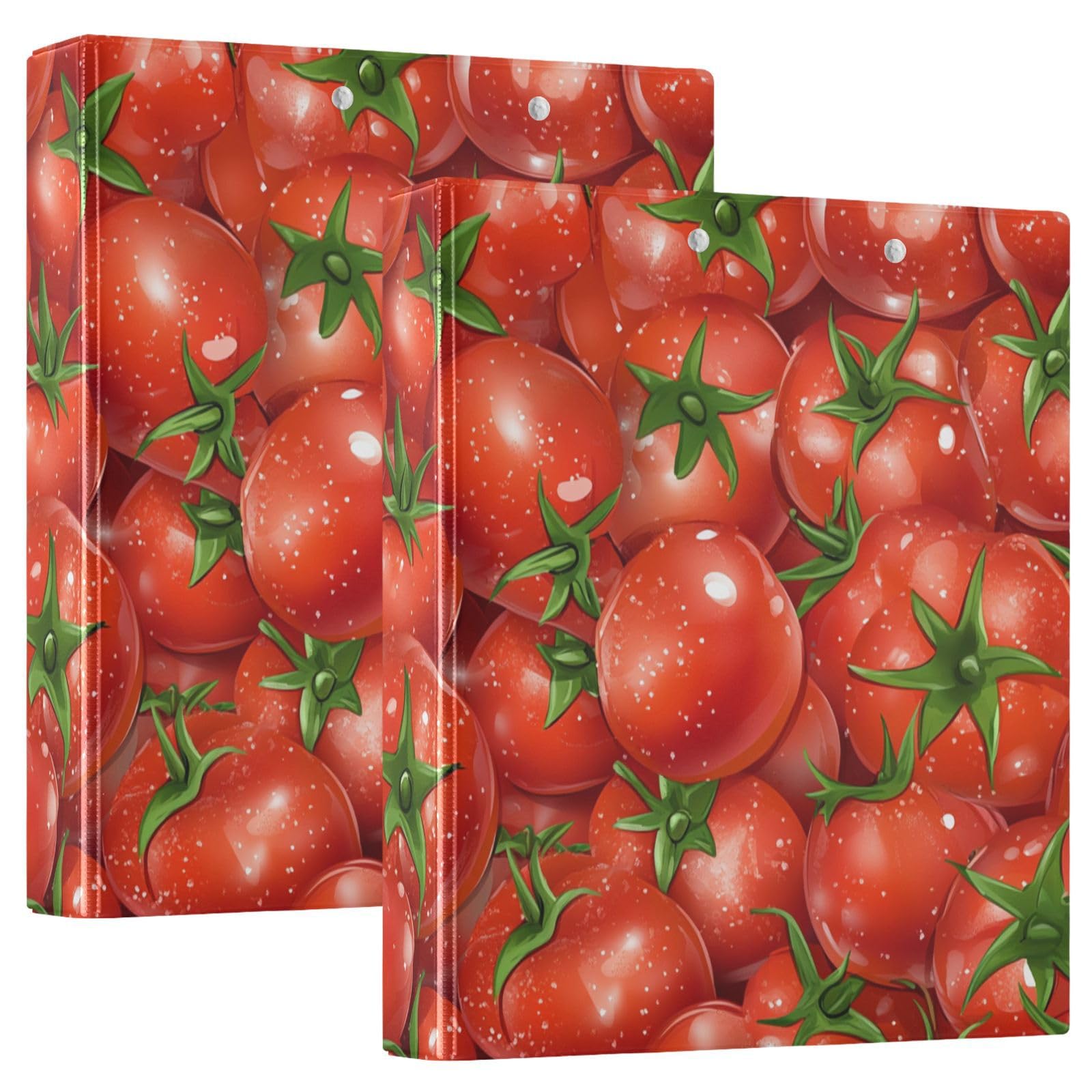 Raccoglitore Scuola 1 e 1/2 Pollice Pomodori Freschi Rosso