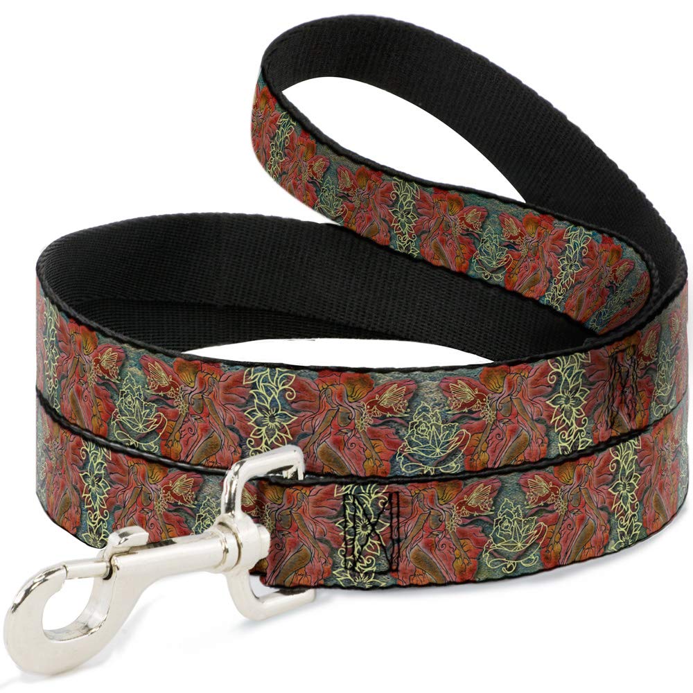 Correa para Mascotas Buckle-Down TJ-Andrea Red Fairy 3 para Perros Medianos y Grandes