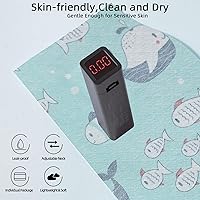 Vista 3 de Baby Disposable Bibs 100 pcs -Self feeding Food Crumb Catcher