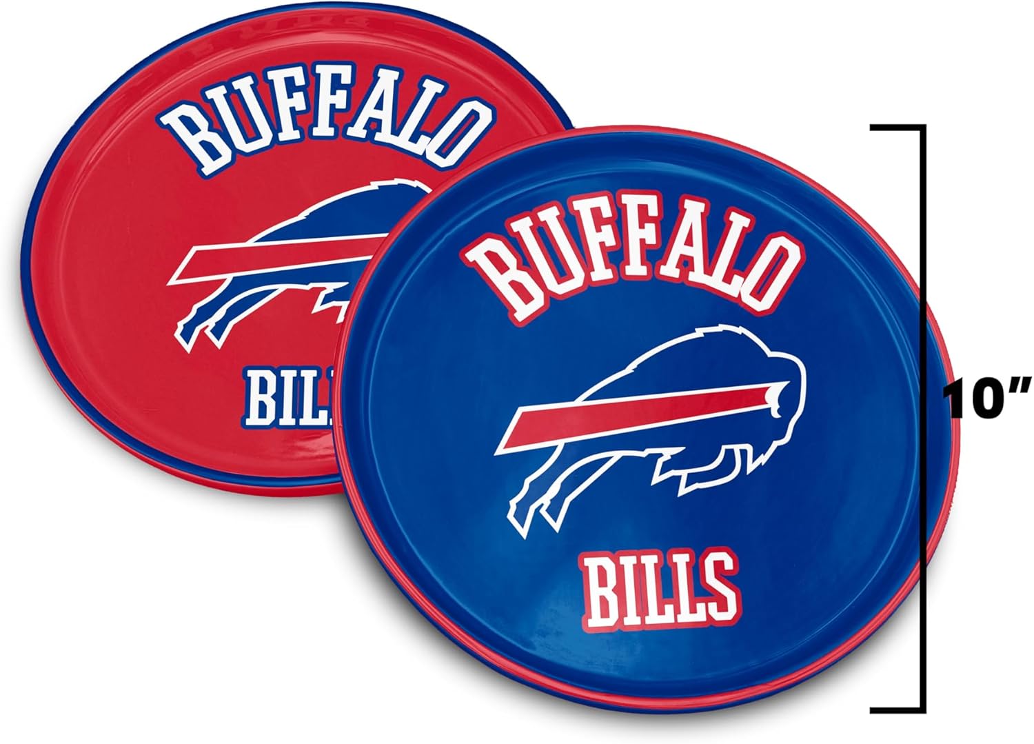NFL Home and Away 2 Pack Round Serving Plates