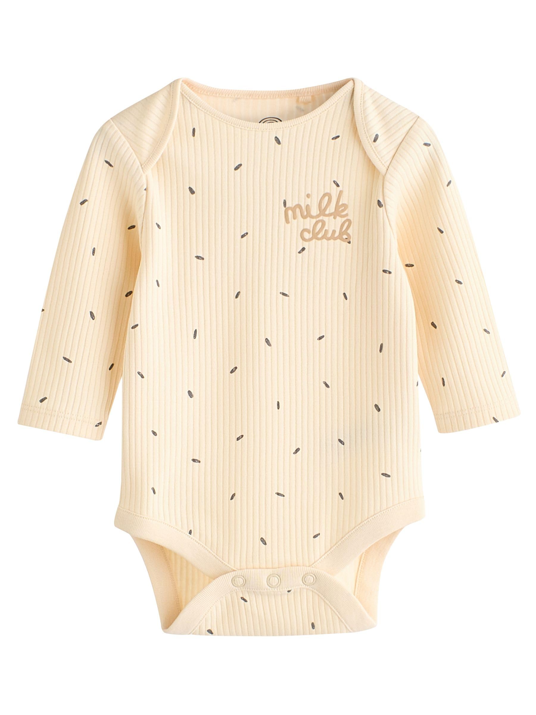 NEXT Noworodki unisex Trzy pary niemowlęcych body