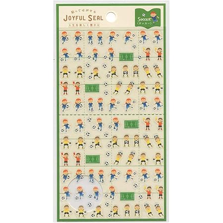 Amazon ジョイフルシール サッカー Jfs 05 シール ステッカー 文房具 オフィス用品