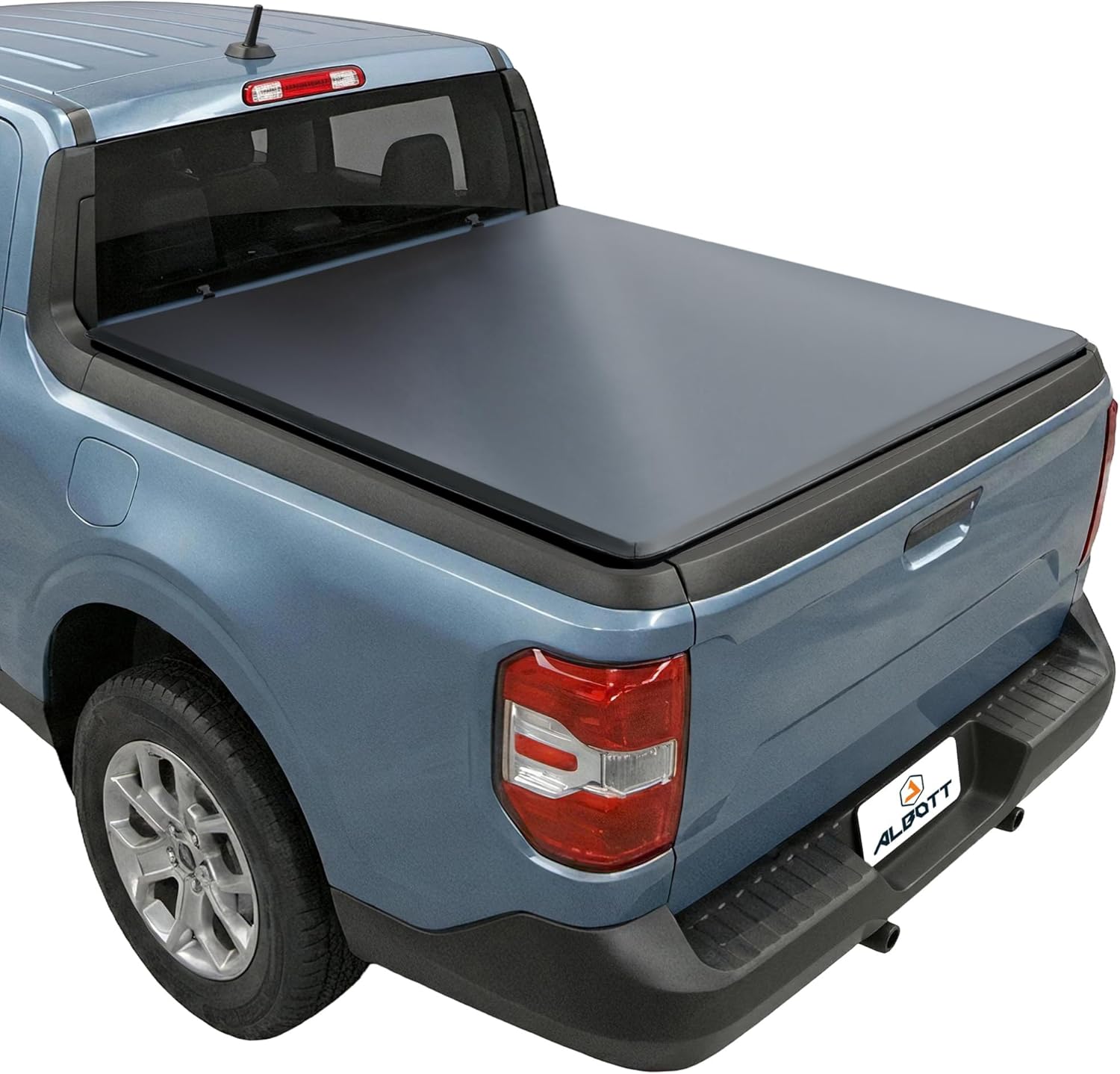 Albott 4.5 FT Soft Tri-fold Truck Bed Tonneau Cover Compatible with 2022–2026 Ford Maverick Bed Cover for Trucks