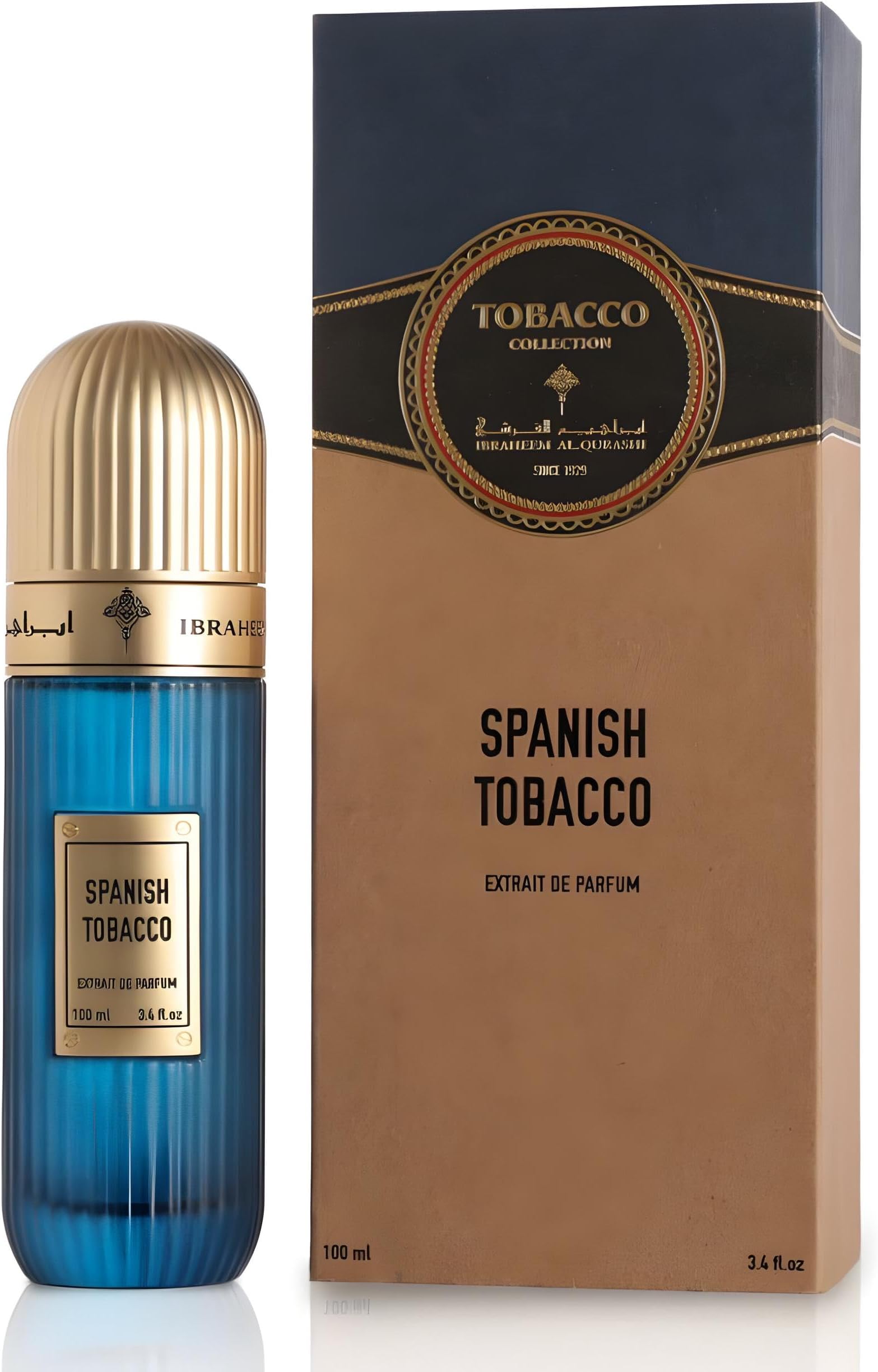 Spanish Tobacco 100ml EXTRAIT DE PARFUM - Long Lasting - UNISEX Perfume For Men and Women