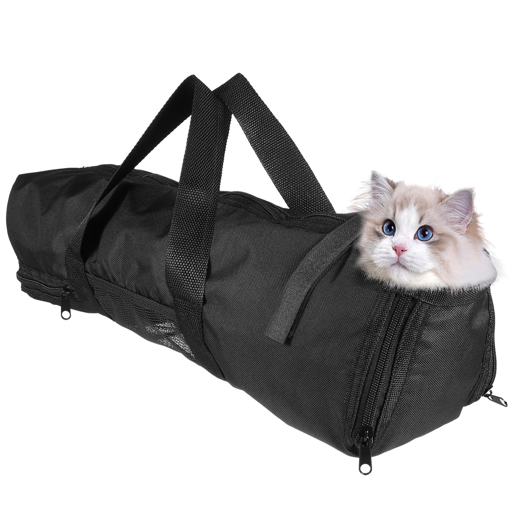 Trousse de toilettage pour chat sac de soin tissu Oxford résistant
