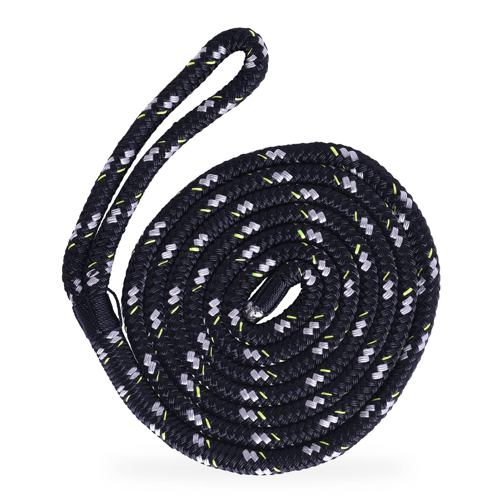 New England Ropes 1/2in (12mm) Premium Nylon White - Full 600ft Spool