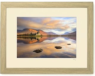 Mounted or framed photograph by Andrew Ray featuring Kilchurn Castle on Loch Awe in Scotland