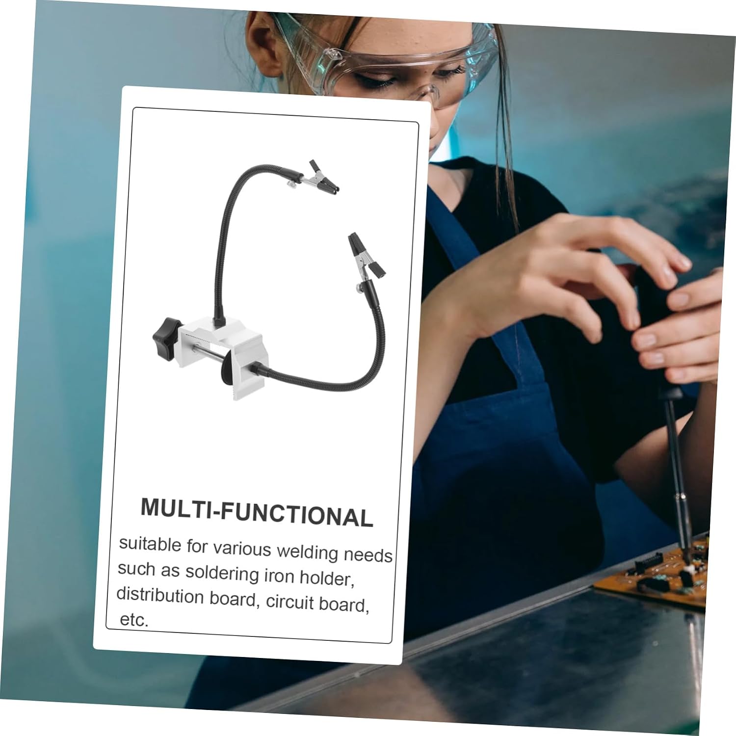 Welding Hand Clamp Set Claw Tool Holder for Soldering Station Multi Functional Welding Kit for Circuit Boards Safe Reliable Design and Versatile Use