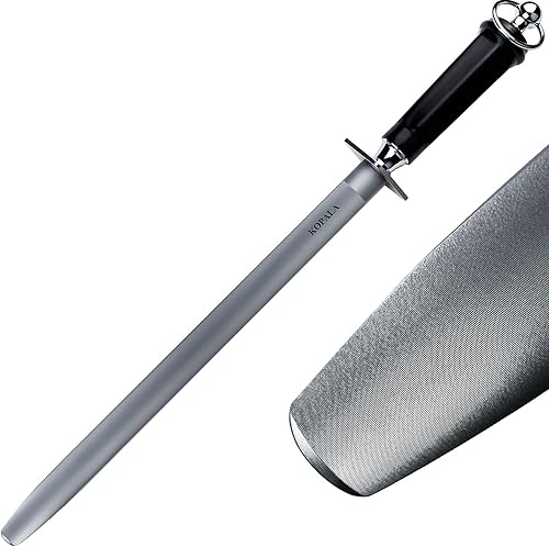 Miniatura 1 de Súper dureza afilando acero 12 pulgadas afilador de cuchillos plano varilla de acero para cuchillos de cocina afilar varilla