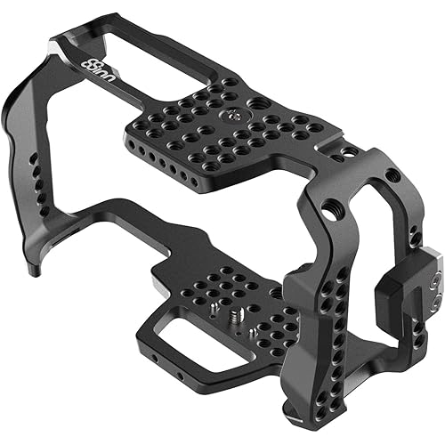 Full Cage for Blackmagic Design Pocket Cinema Camera 4K & 6K with HDMI & USB-C Cable Clamp