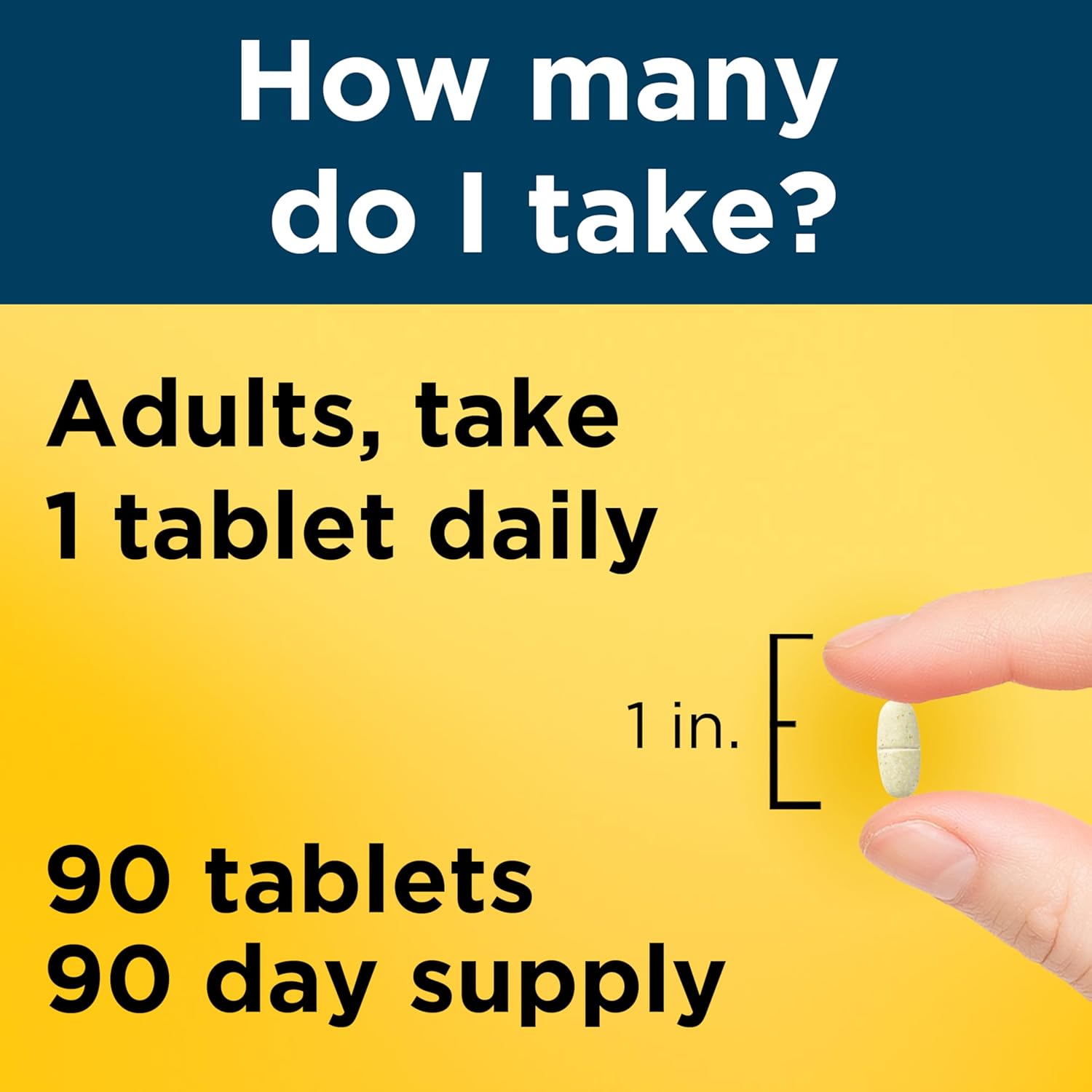 Nature Made Multivitamin for Men Over 50, Mens Multivitamins 50 Plus, Daily Nutritional Support, Nature Made Multi Vitamins, 90 Tablets, 90 Day Supply - Image 5