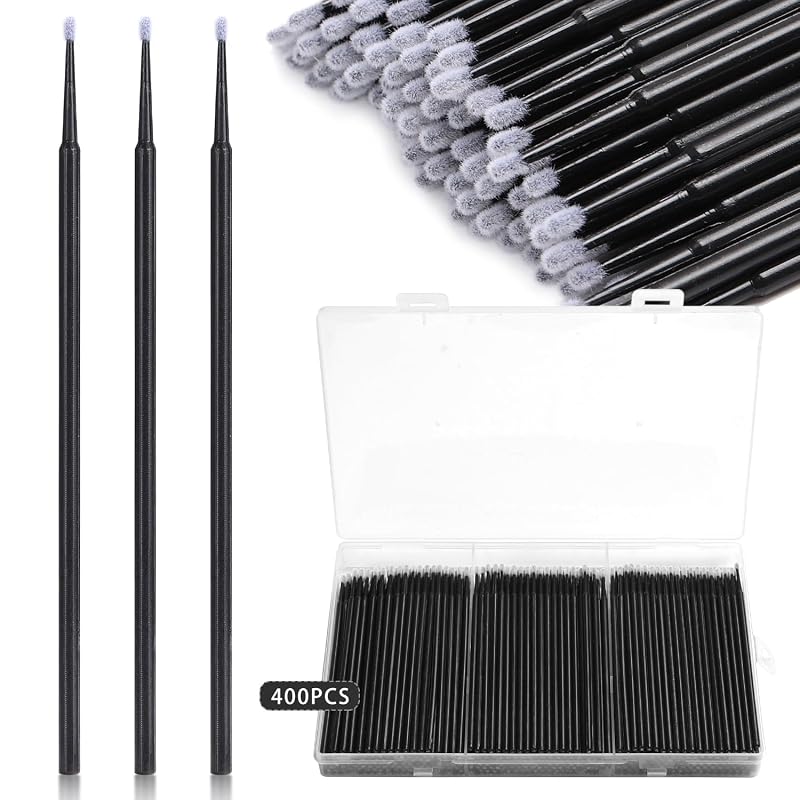 Escovinhas aplicadoras descartáveis de microfibra JASSINS Q-Y3551, 400 unidades