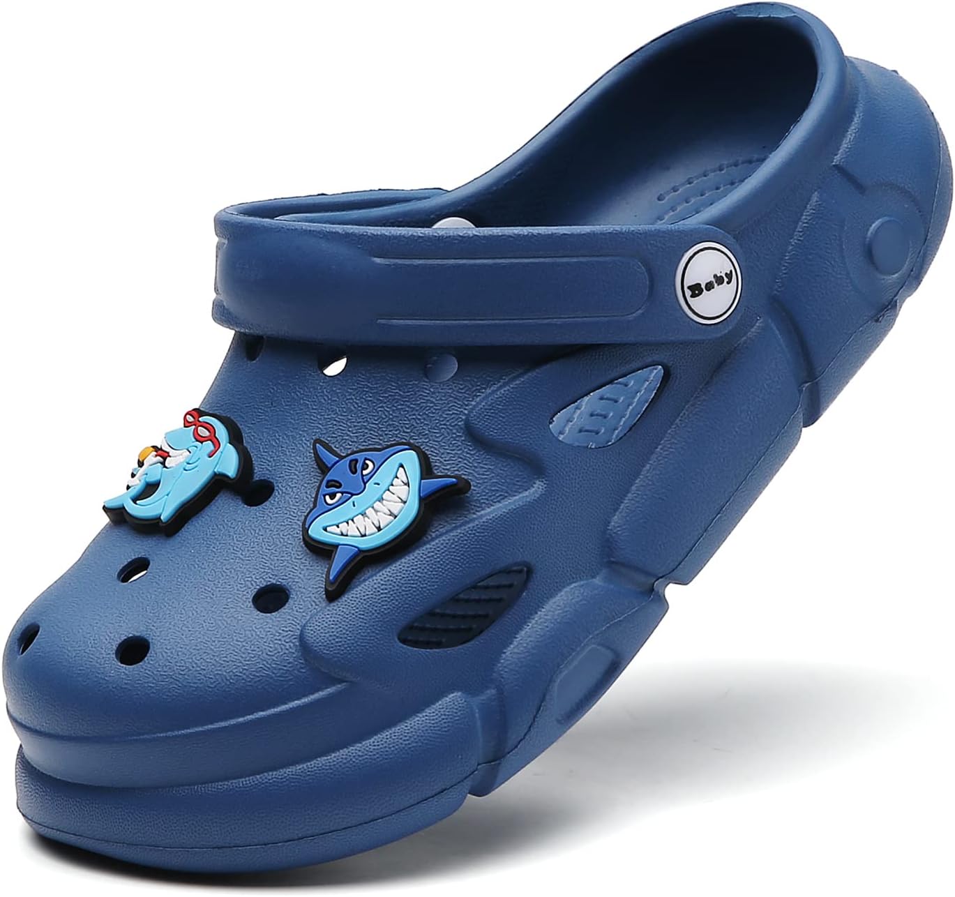 CERYTHRINA Little Kids Clogs Girls Boys Slide Lightweight Garden Shoes Slip-on Beach Pool Shower Slippers
