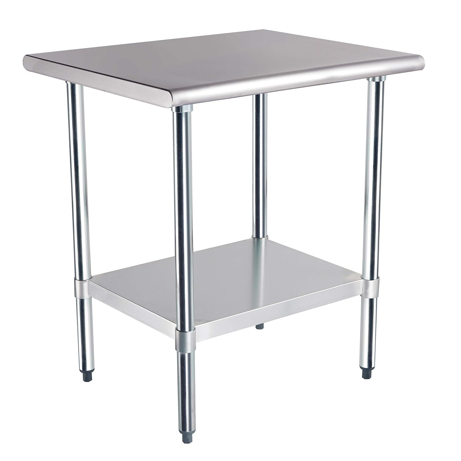 AmazonCommercial NSF Stainless Steel Workbench - 24" x 30"