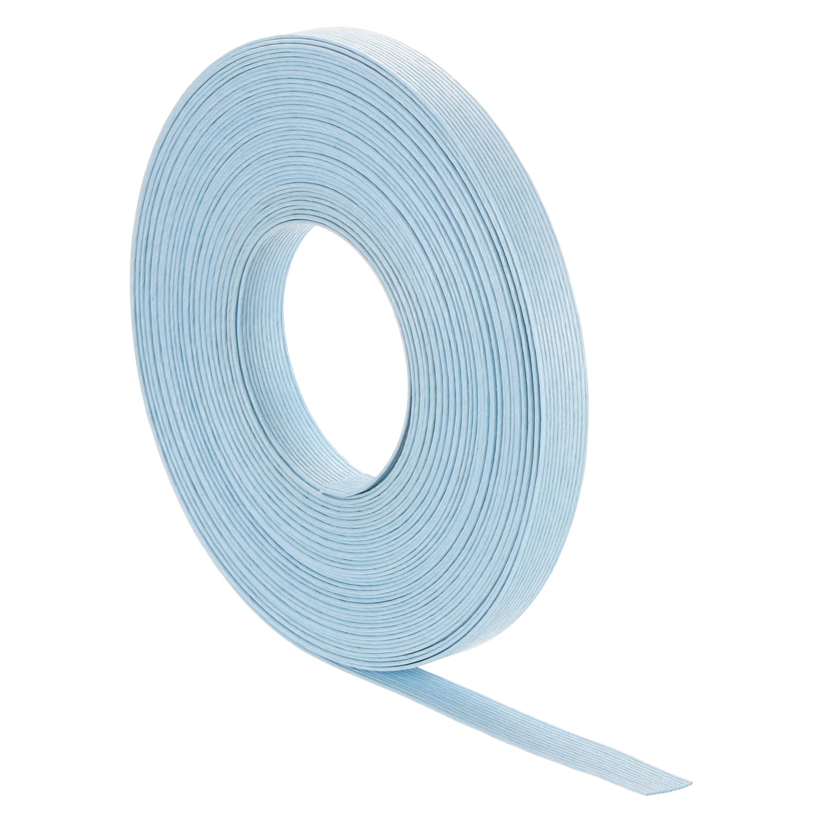 PATIKIL 16.4 Yards x 0.6" Paper Rattan Weaving Cane, 12-Ply Paper Rattan Weave Basket Weaving Supplies for DIY Home Kitchen Decoration Basket Crafts, Light Blue-image-43