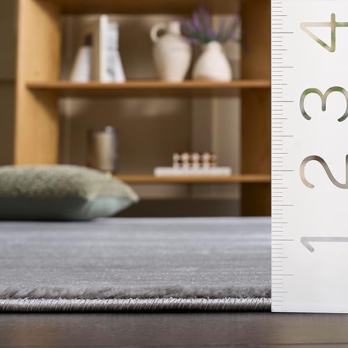 Miniatura 4 de Safavieh - Tapete cuadrado de 9 x 12 pies, moderno y chic que no desprende pelusas, ideal para sala de estar, dormitorio, comedor y oficina en casa,
