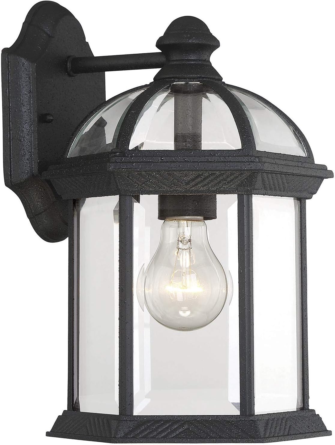 Savoy House 5-0634-BK One Light Wall Mount Lantern