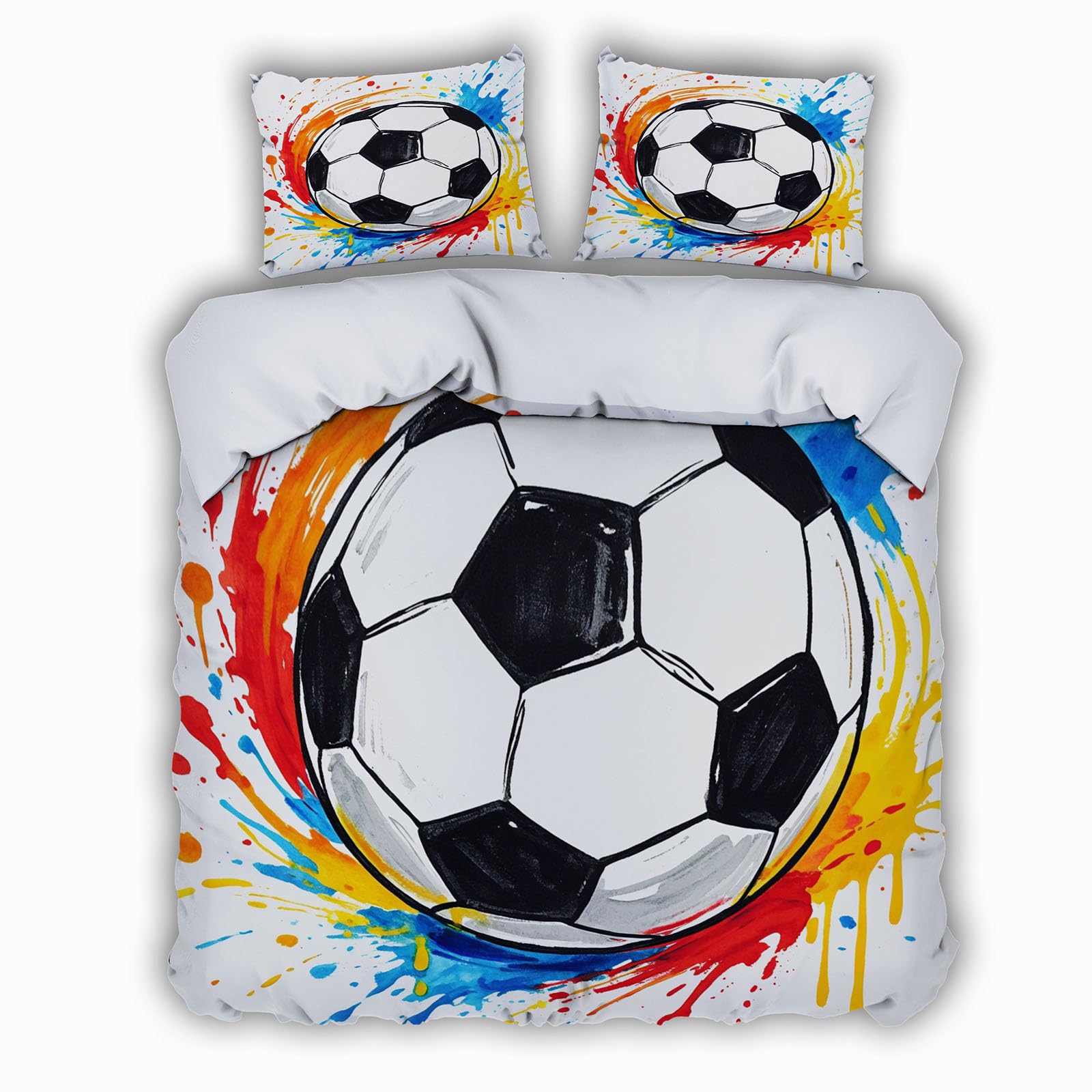 Parure de lit de football 3D pour transformer la chambre de votre enfant