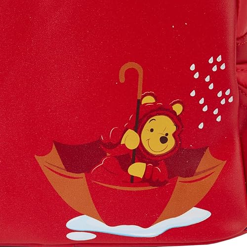 Miniatura 5 de Loungefly Winnie the Pooh Rainy Day - Bolsa de hombro con doble correa