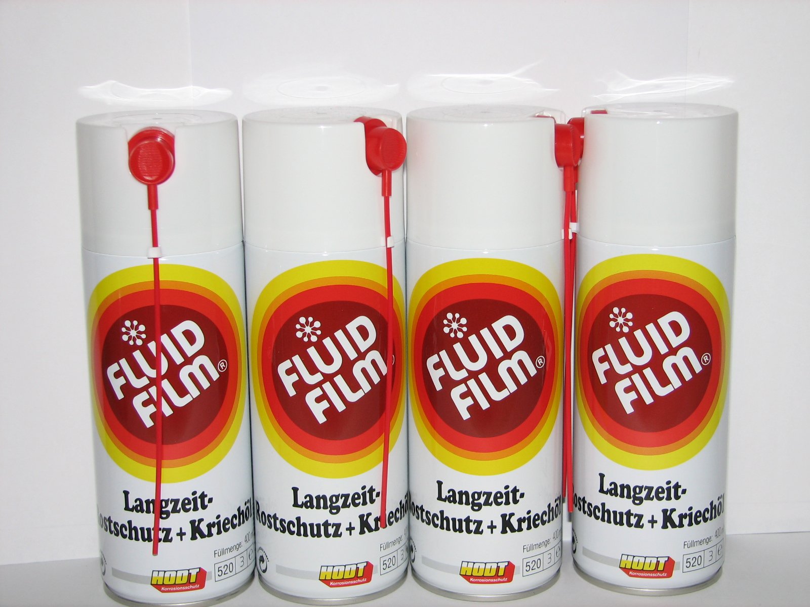 4 x Fluid Film AS-R 400ml Sprühdose