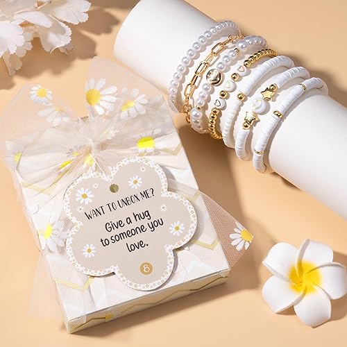 Miniatura 8 de Regalos de Navidad para adolescentes y adolescentes 8 cestas de regalo de cumpleaños para adolescentes y niñas, cosas de moda con divertidas