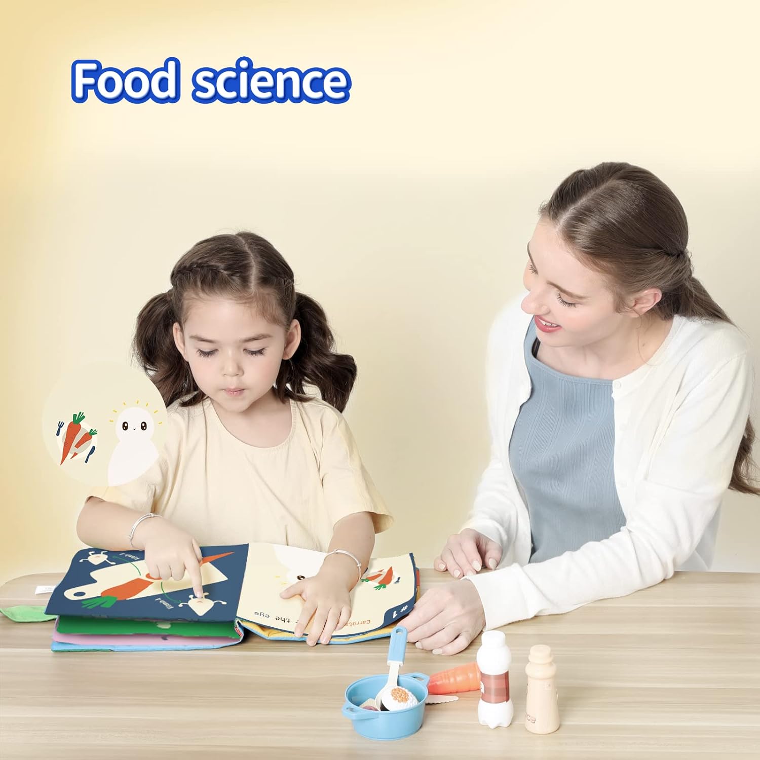 SmartChef Kitchen Playset , Kids Play Kitchen & 49 PCS Toy Accessories Set, Pink Kitchen Toys w/ Real Sounds and Light, Toddler Kitchen Set for Kids, Girls & Boys : Toys & Games