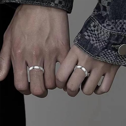 Miniatura 6 de Godyce Tungsten Rings for Men One Ring Lord of Rings Gifts Fidget Ring Spinner Rings Wedding Bands for Him Memorial Day Anime Cosplay Costume Ring