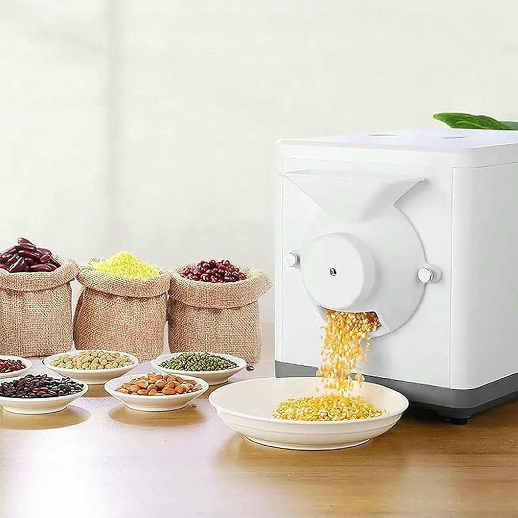 Tostador De Cereales Eléctrico De Escritorio, Panadero De Granos De Café Giratorio Commerciale Intelligente De 1600 W con capacità De 1500 G, Temperatura De 100-250 ℃