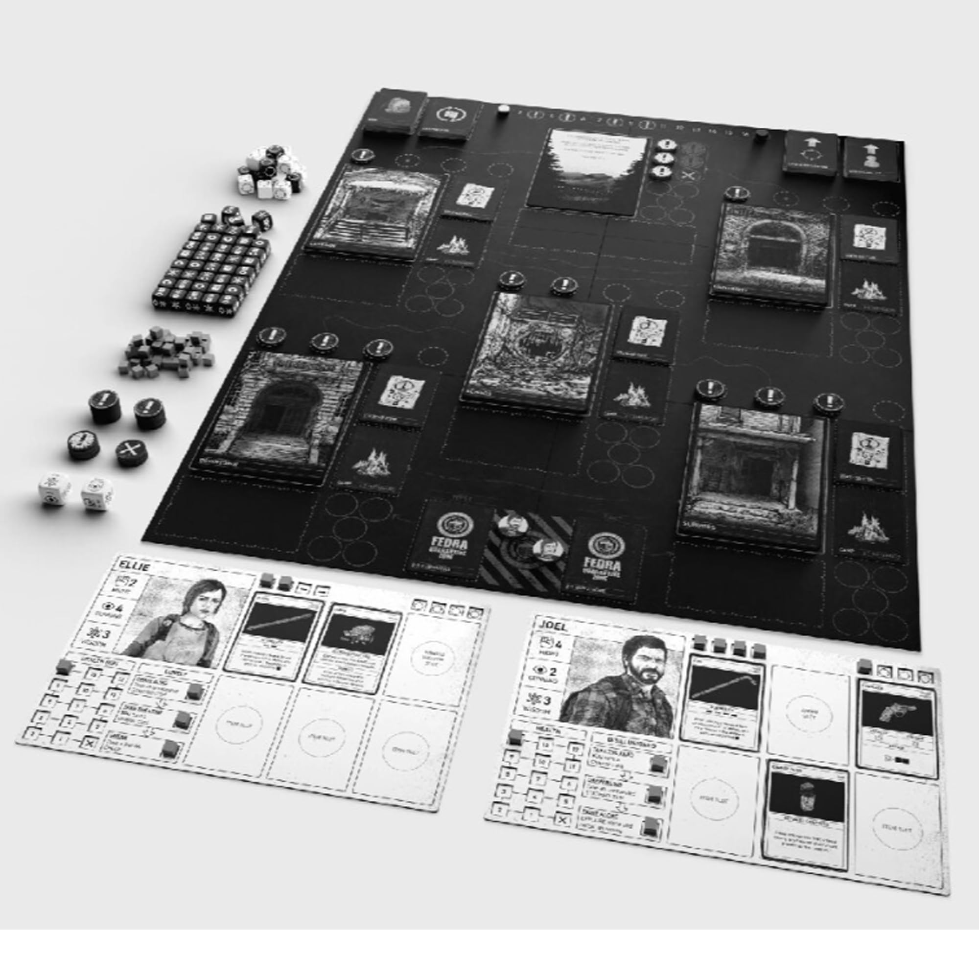 The Last of Us: Escape The Dark | Juego de Mesa | A Partir de 14 años | 1-5 Jugadores | 60-90 Minutos de Tiempo de Juego