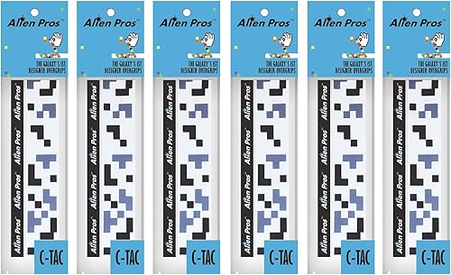 Miniatura 7 de ALIEN PROS Paquete de 12 cintas de agarre para raqueta de tenis Sailor Mix & Tetris  Agarre de tenis con sensación de humedad  Envuelve tu raqueta