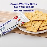 Vista 5 de Rovira Lite Soda Crackers, cubo de 23 onzas, extra frescas, ligeras, crujientes y deliciosas (paquete de 6)