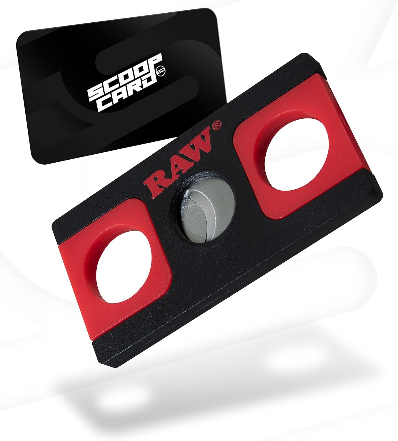 RAW Pre-Rolled Cone Cutter Designed Rolling Papers - Sharpened Blades Angled for Clean Smooth Cutting - Guillotine Styled Double Cut Blade Design