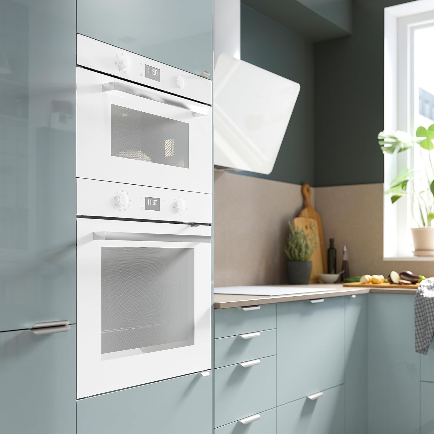 BEJUBLAD microwave oven, 500 white